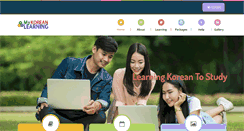Desktop Screenshot of mykoreanlearning.com